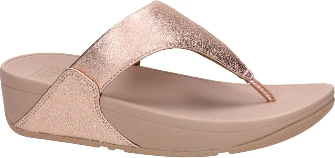 FitFlop Lulu Toepost Slippers - Rose Gold - afbeelding 2 van 6