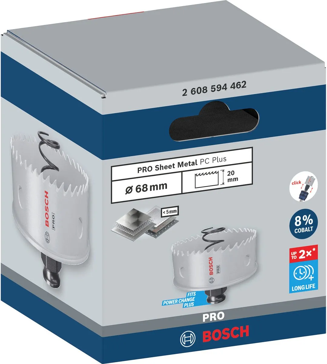 Bosch Professional PC Plus Gatenzaag 68mm