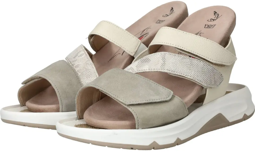 Gabor Rollingsoft Sandalen 38 - Zilver - afbeelding 6 van 6