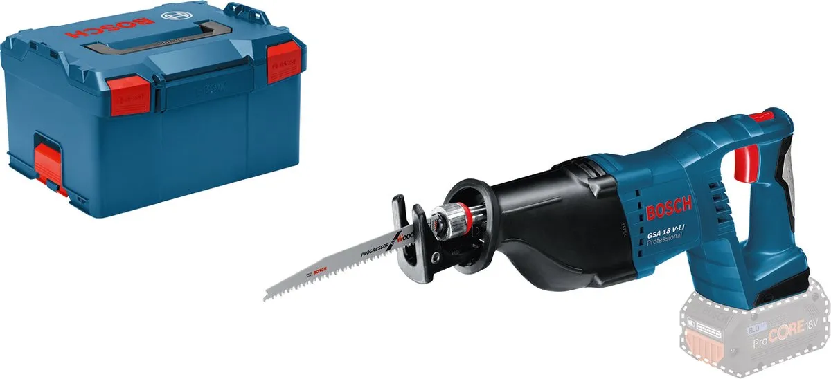 Bosch Professional GSA 18 V-LI Reciprozaag - 2 Snelheden