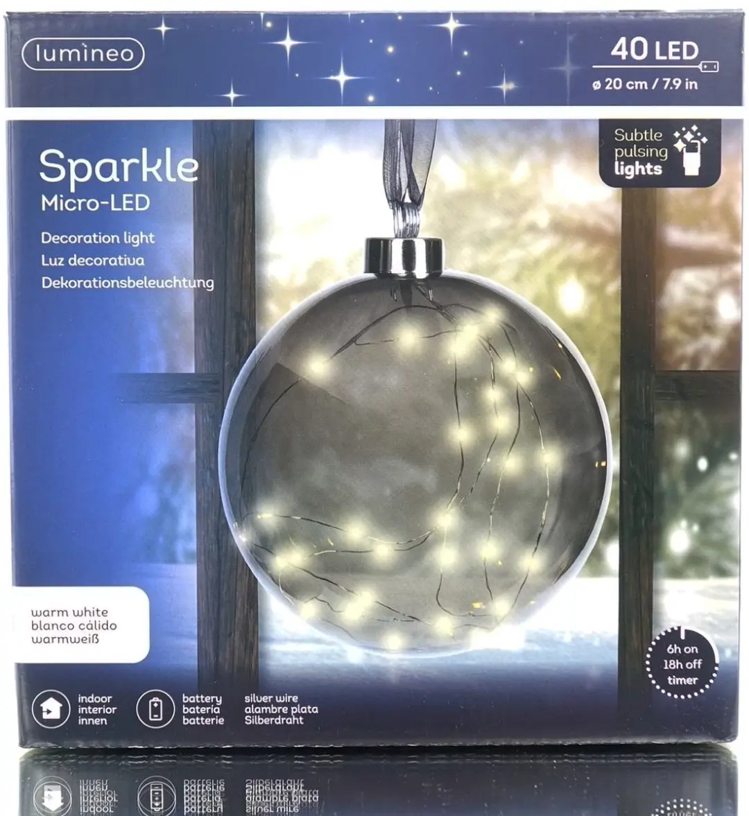 Kaemingk Micro-LED Bal Ø20cm
