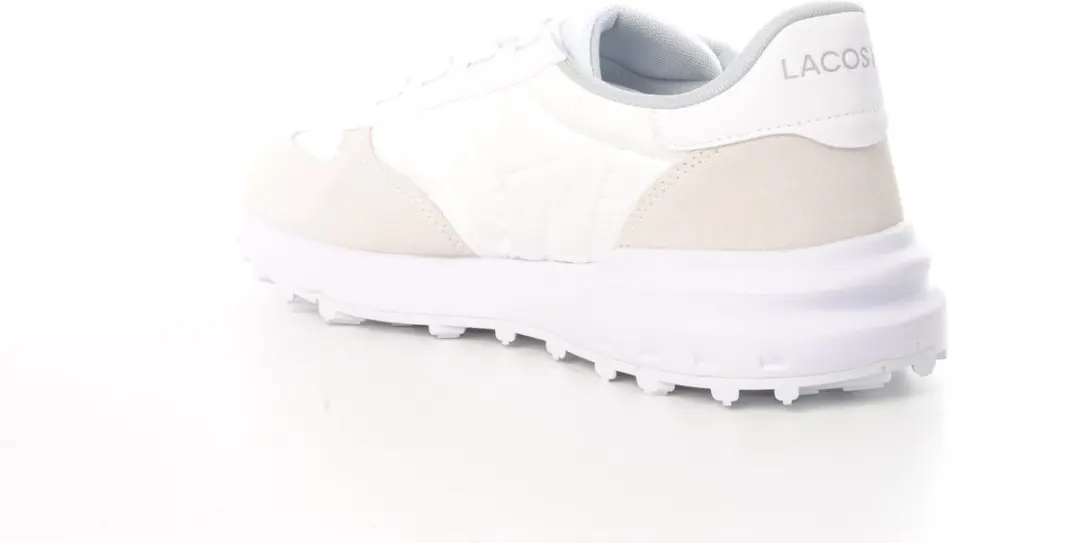 Lacoste Active evo H Suède Nylon Sneaker - Wit - afbeelding 3 van 6