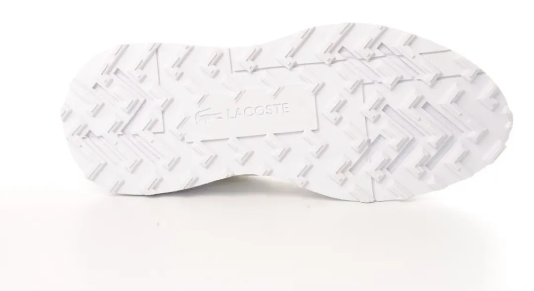 Lacoste Active evo H Suède Nylon Sneaker - Wit - afbeelding 6 van 6
