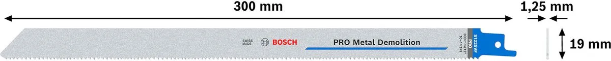 Bosch Professional REC S1225VF 5 - 5 Stuks