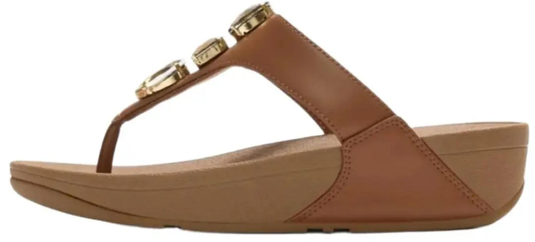FitFlop Dames sandalen Lulu Ultra-Jewel Toe-Post Sandals A5E