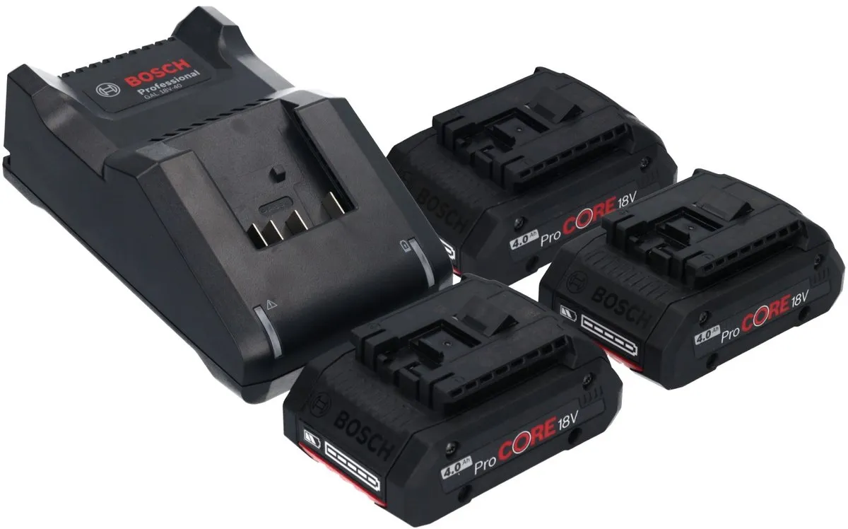 Bosch Professional GSB 18V-55 Klop-/Schroefboormachine - 3x 4.0Ah - 0615A5002V