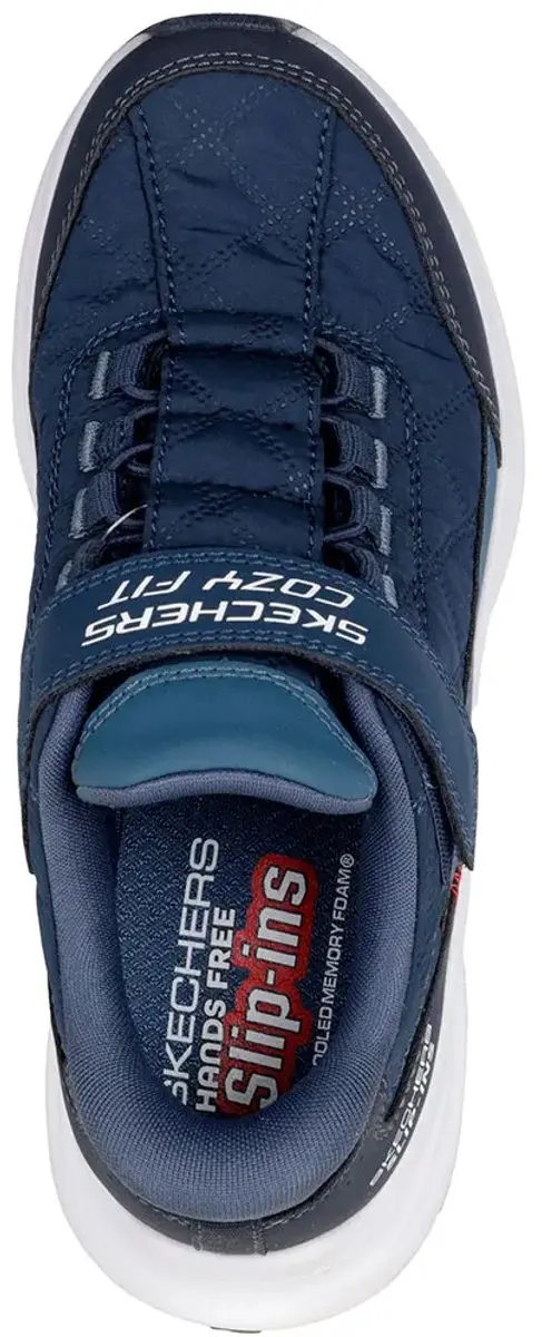 Skechers Hands Free Slip-ins Contour Foam Jongens Sneaker - Blauw
