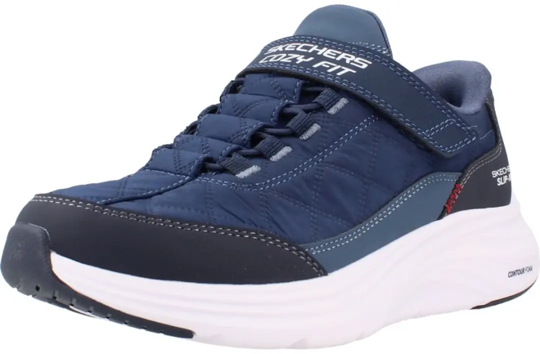 Skechers Hands Free Slip-ins Contour Foam Jongens Sneaker - Blauw
