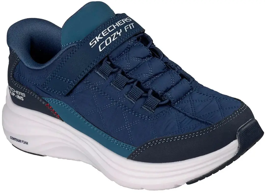 Skechers Hands Free Slip-ins Contour Foam Jongens Sneaker - Blauw