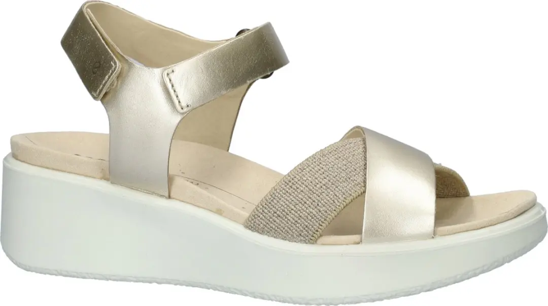 ECCO Flowt Wedge LX Sandalen - Geel - afbeelding 6 van 6