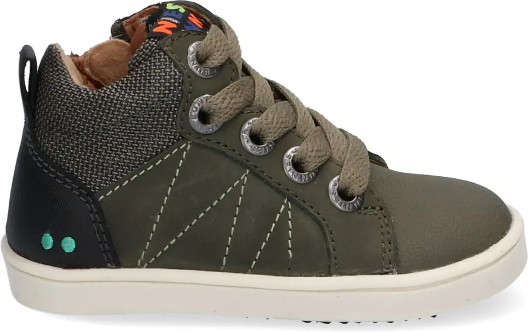 Pol Pit Hoge Sneakers Jongens Groen