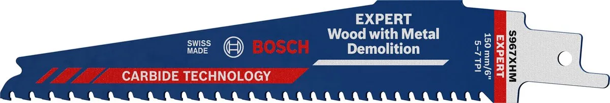 Bosch Professional S967XHM Reciprozaagblad - 10 Stuks - Metaal/Demontage - afbeelding 5 van 5