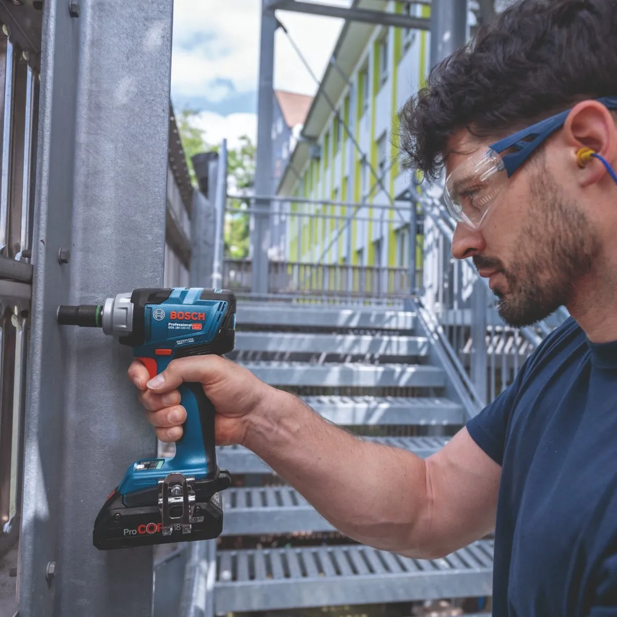 Bosch Professional GDS 18V-330 HC Slagmoersleutel 330Nm - 1/2" - 18V