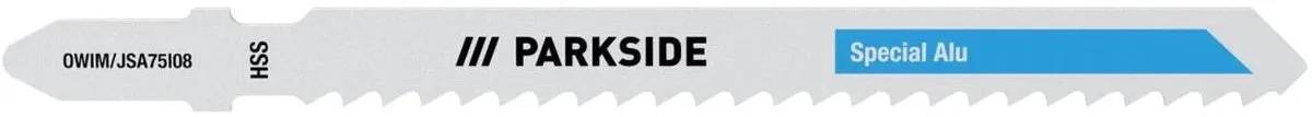 Parkside Decoupeerzaagbladen Metaal 5 Stuks
