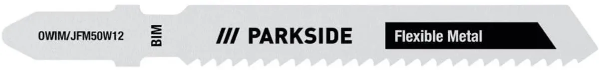 Parkside Decoupeerzaagbladen Metaal 5 Stuks