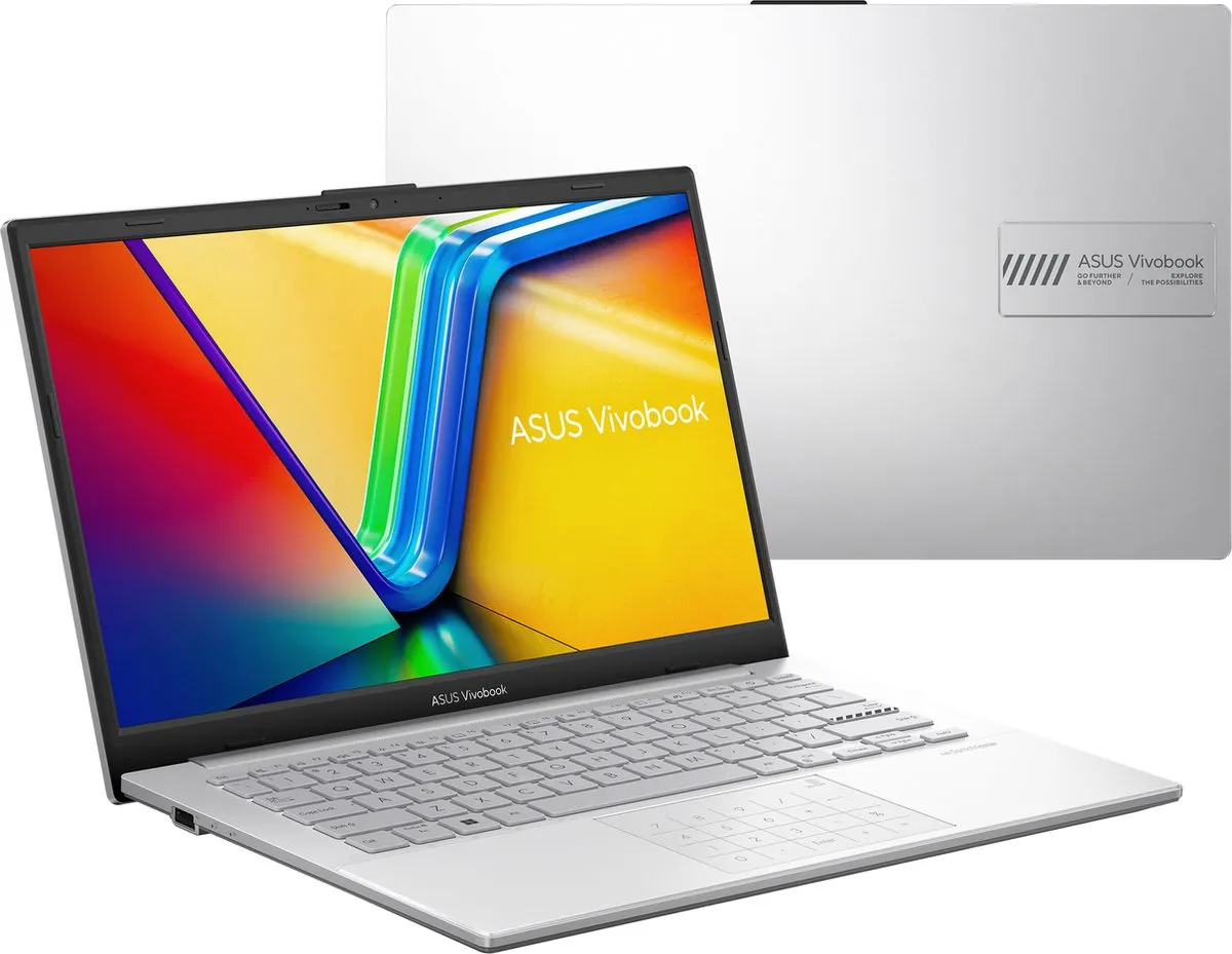 ASUS Vivobook Go 14 E1404FA-NK513W Laptop - 14" Full HD - Ryzen 5 7520U - 8GB/512GB - Zilver