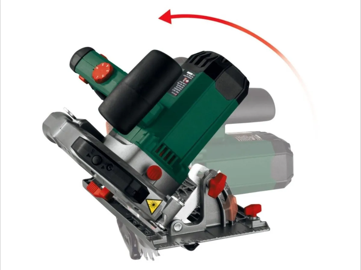 PARKSIDE Elektrische Handcirkelzaag 1350W - 2 Zaagbladen Ø190mm - afbeelding 5 van 6