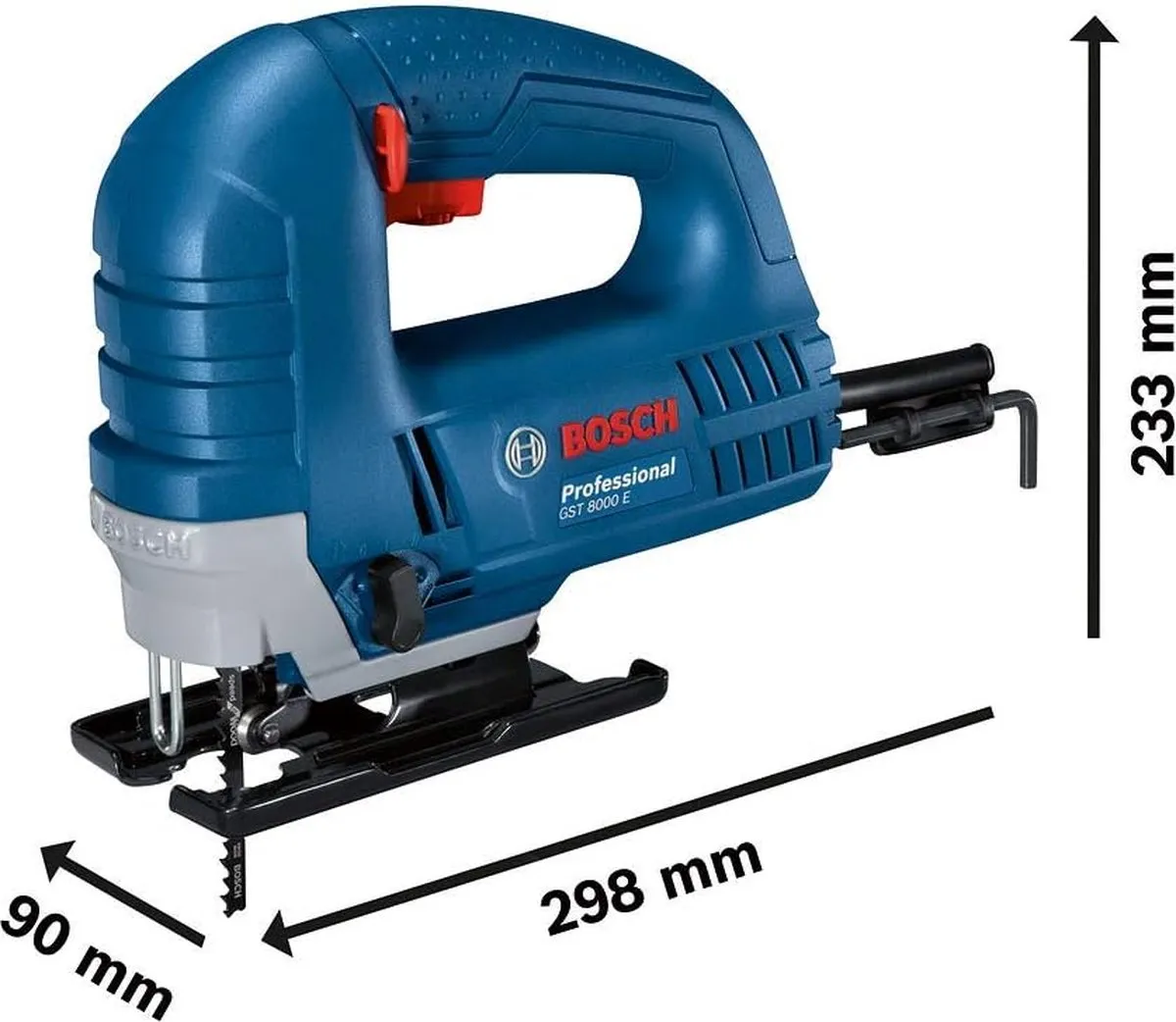 Bosch Professional GST 8000 E Decoupeerzaag 710W
