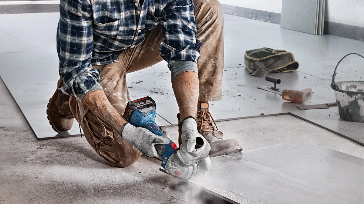 Bosch Professional GWS 18V-7 Accu Haakse Slijper - 125mm - 700W