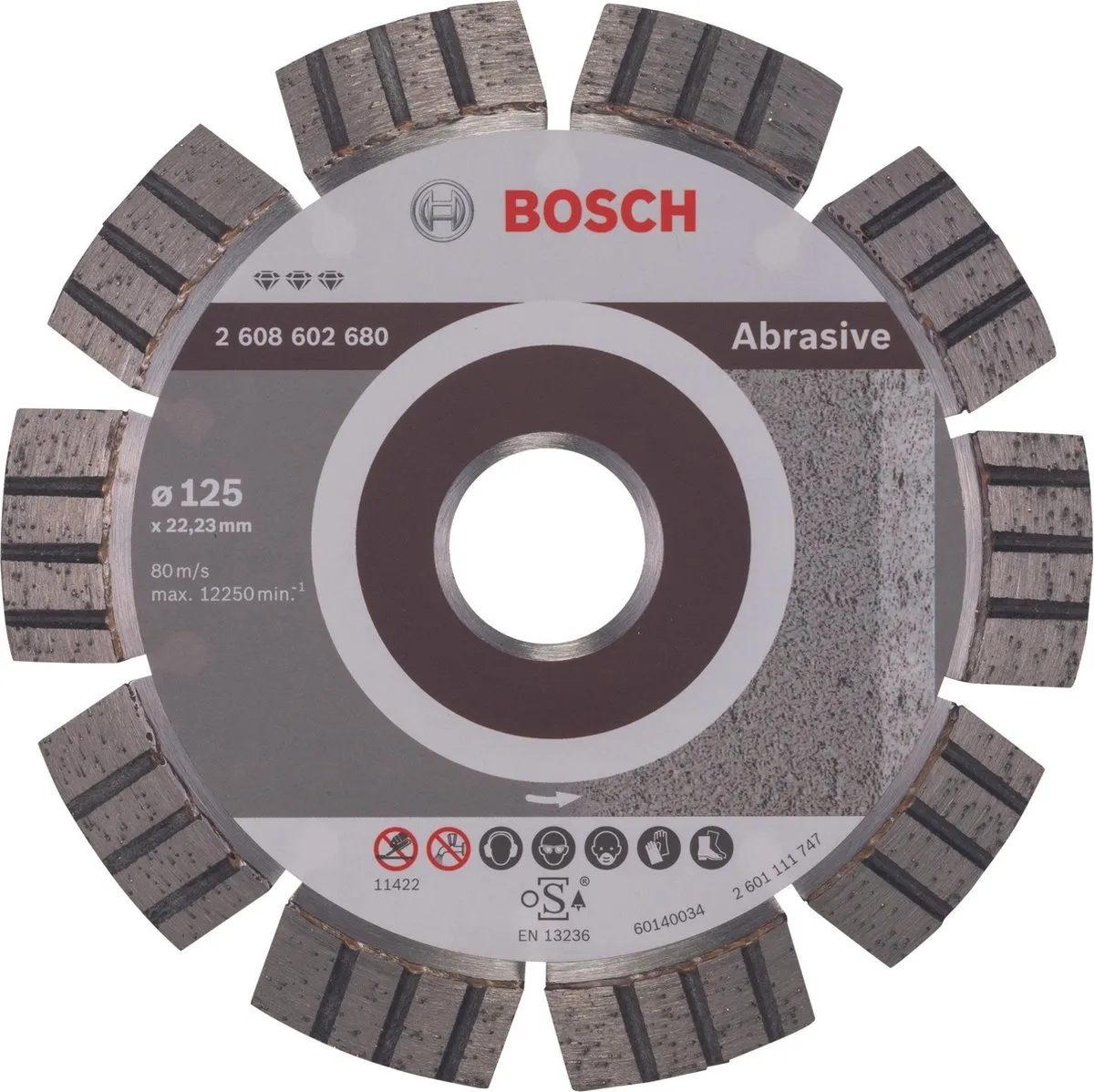 Bosch Professional Diamantschijf 125mm 22.2mm