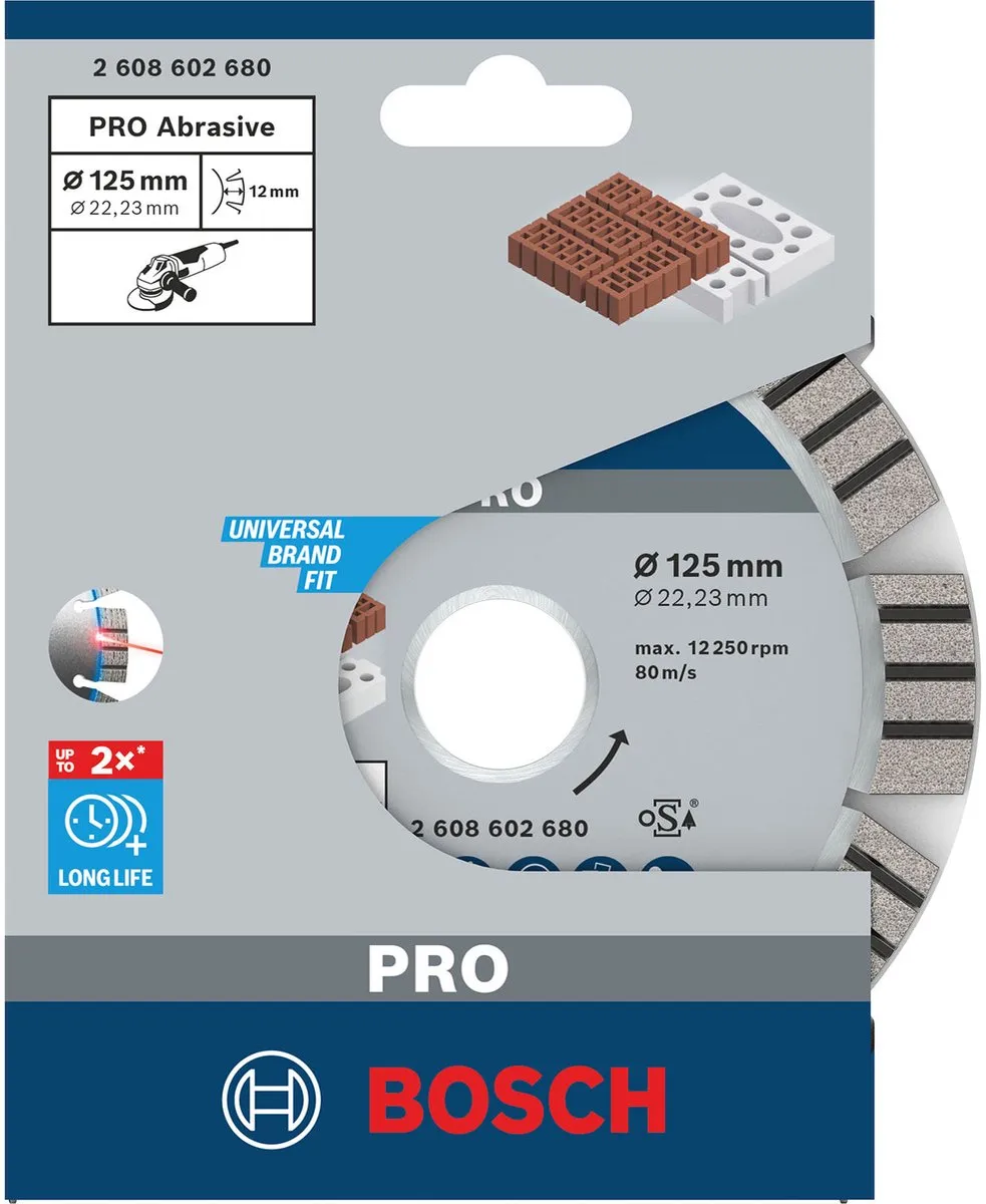 Bosch Professional Diamantschijf 125mm 22.2mm - Beton