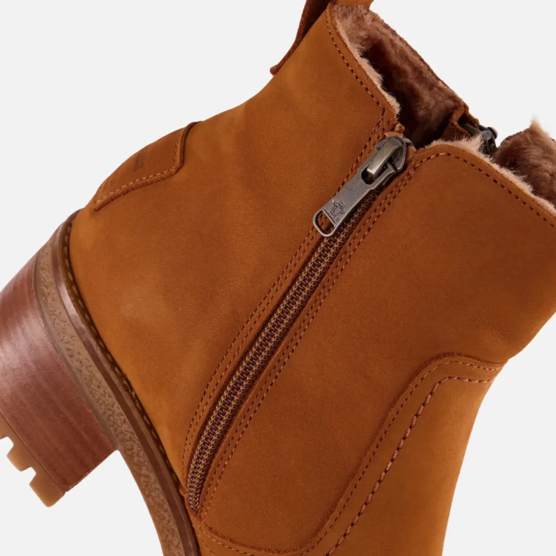 Panama Jack Pauline B20 Enkellaarzen Warm Cognac - 41 - afbeelding 6 van 6