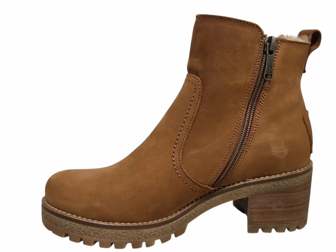 Panama Jack Pauline B20 Enkellaarzen - Warm Cognac - 37 - afbeelding 4 van 6