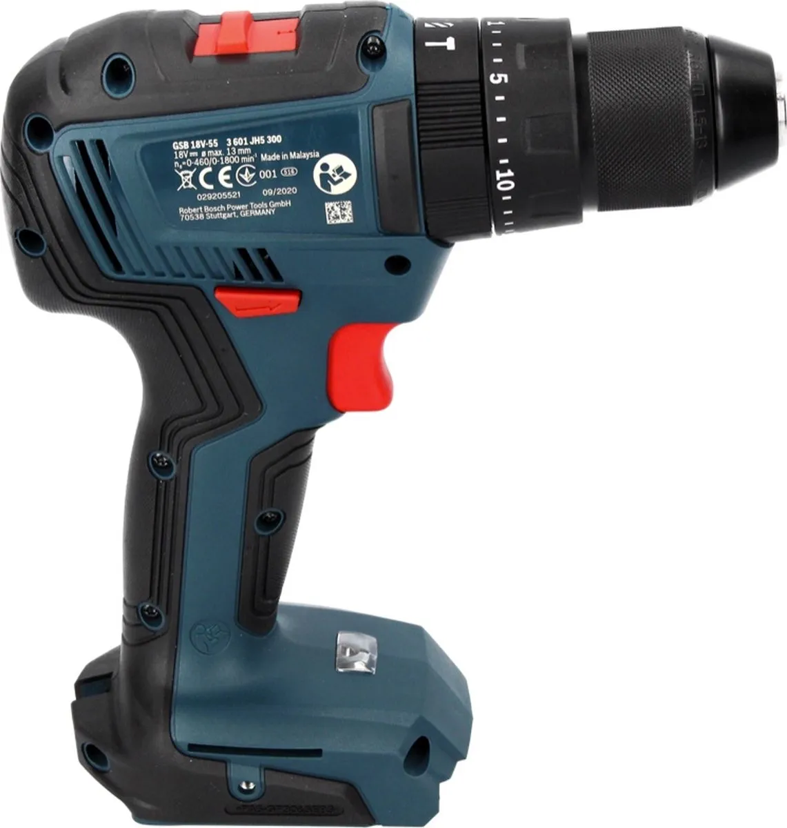 Bosch Professional GSB 18V-55 Klopboorschroefmachine - Losse Body