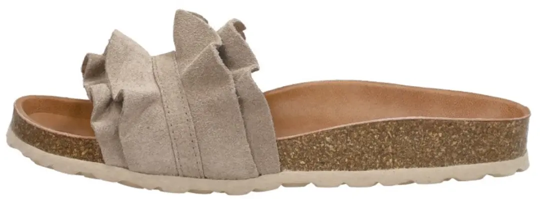 Verbenas Rocio Slippers - Dames - Taupe - Maat 39 - afbeelding 4 van 6
