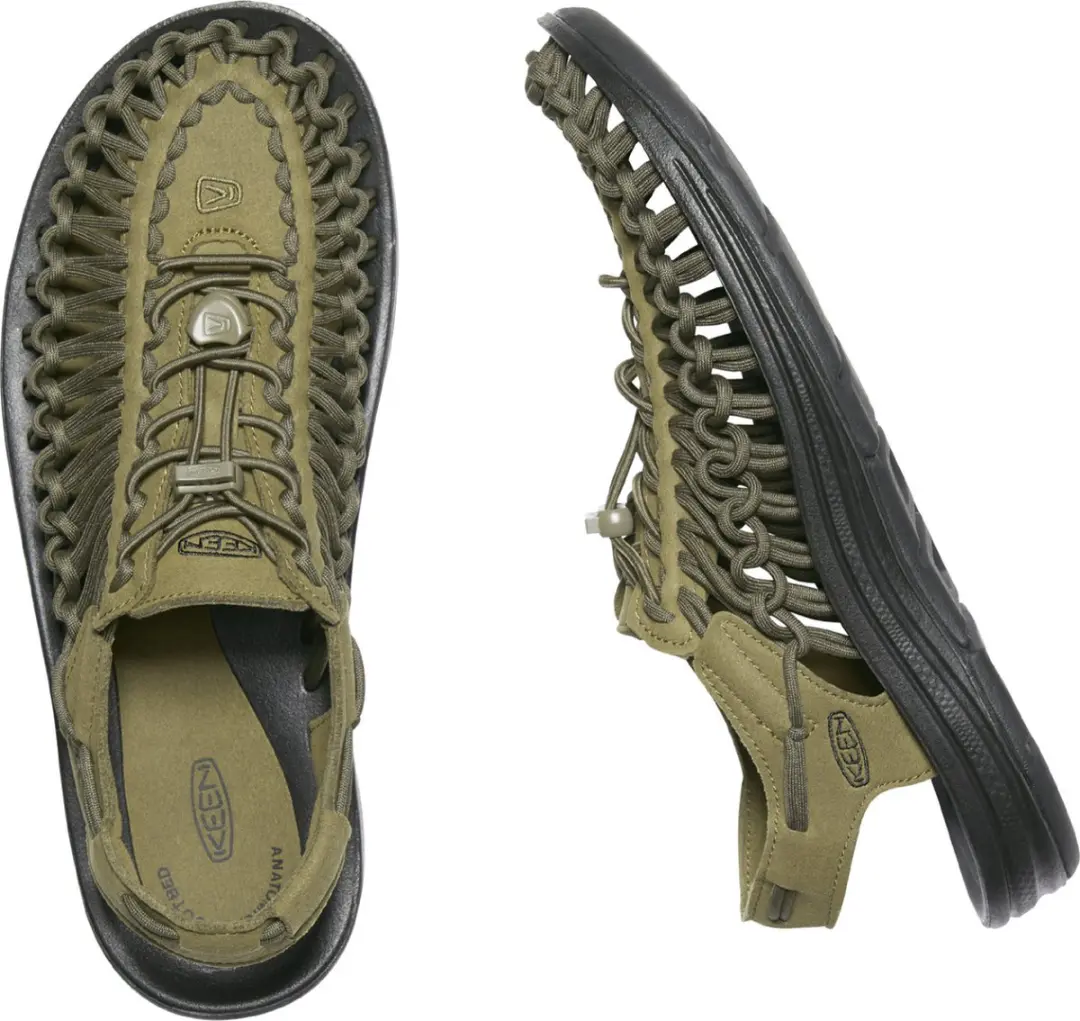 Keen Uneek Heren Sandalen - Maat 41 - Dark Olive/Black - afbeelding 3 van 6
