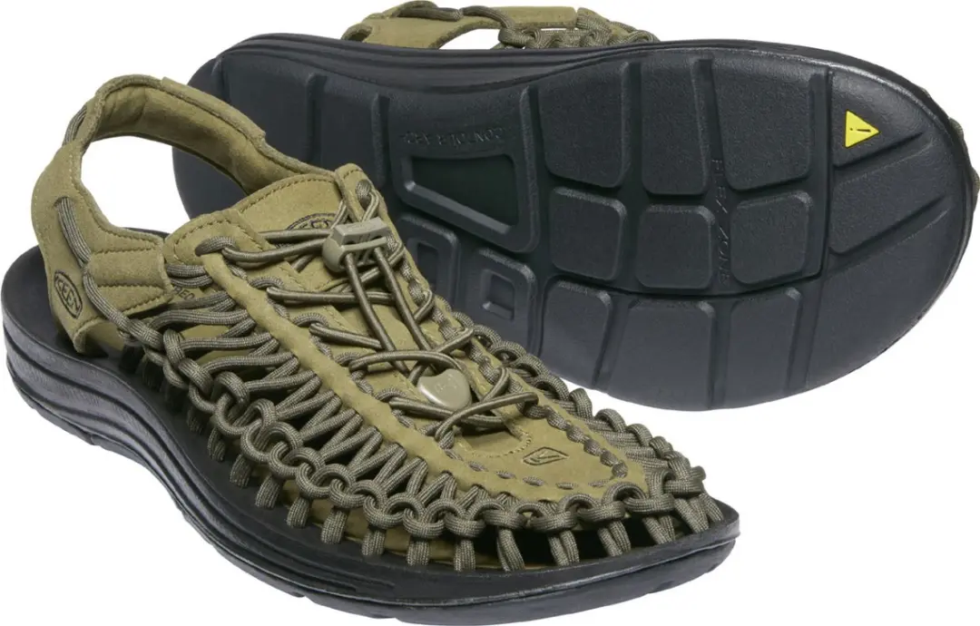 Keen Uneek Heren Sandalen - Maat 41 - Dark Olive/Black - afbeelding 6 van 6