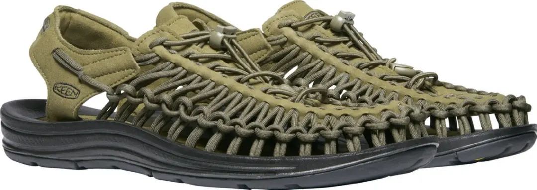 Keen Uneek Heren Sandalen - Maat 41 - Dark Olive/Black - afbeelding 2 van 6