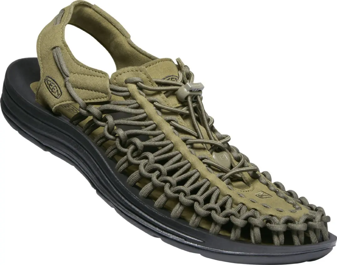 Keen Uneek Heren Sandalen - Maat 41 - Dark Olive/Black - afbeelding 5 van 6