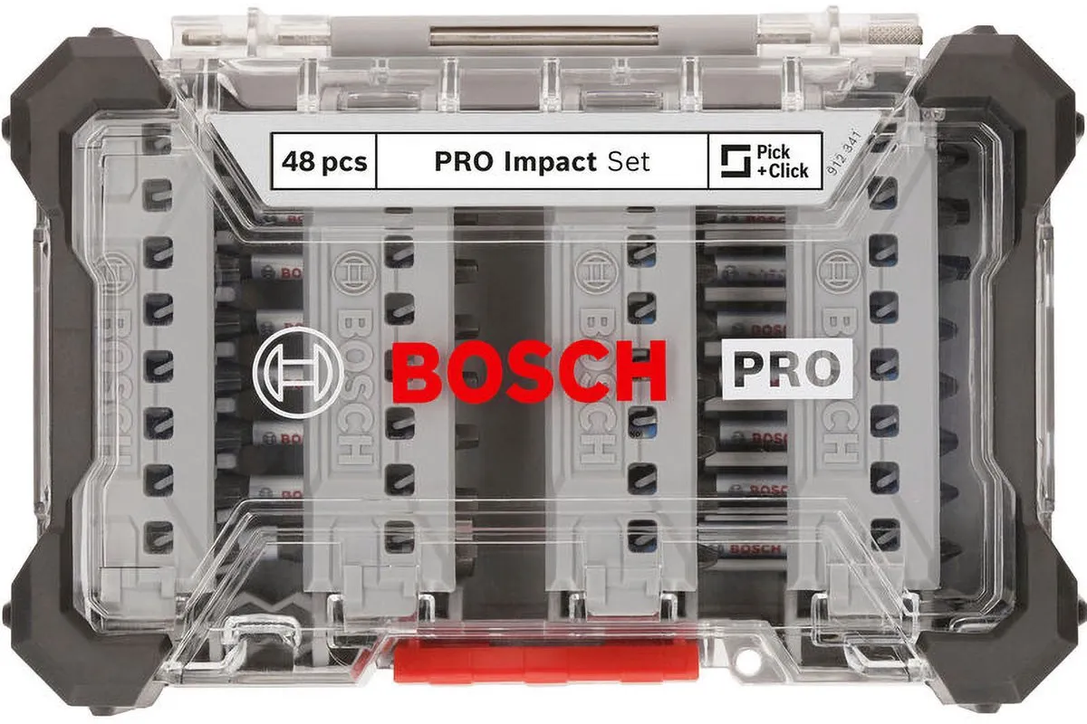 Bosch Professional PRO Impact Schroefbitset 48-delig