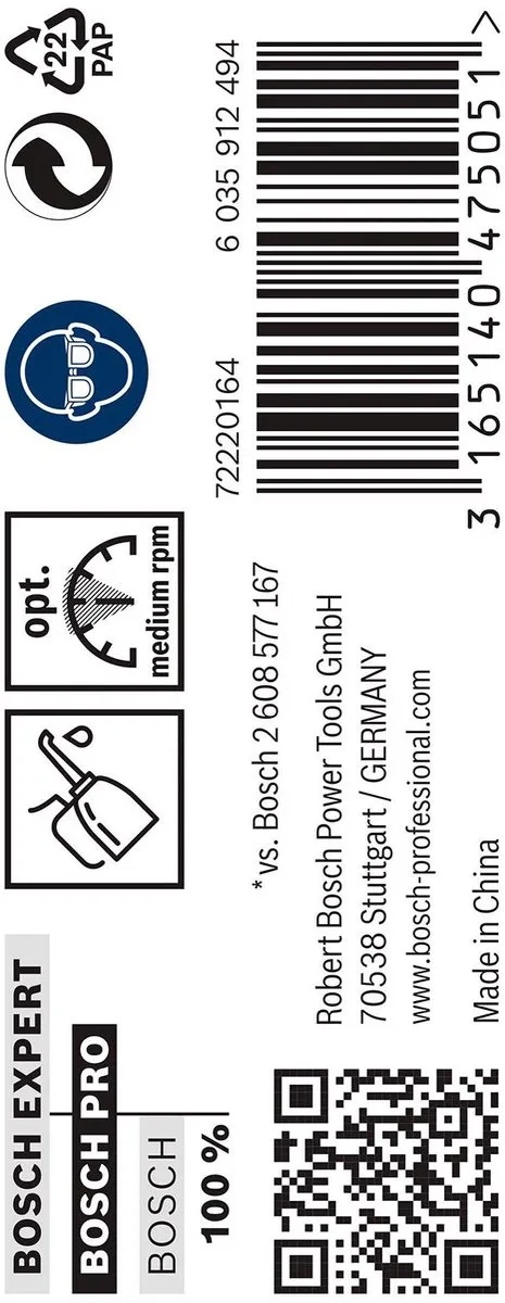 Bosch Professional ST. LINE 6.9mm HSS-G Boorbitten - 10 Stuks