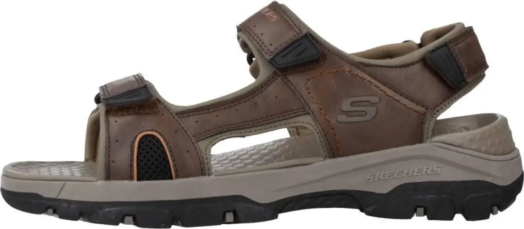 Skechers Tresmen Hirano Heren Sandalen - Bruin - afbeelding 3 van 6