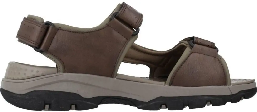 Skechers Tresmen Hirano Heren Sandalen - Bruin - afbeelding 2 van 6