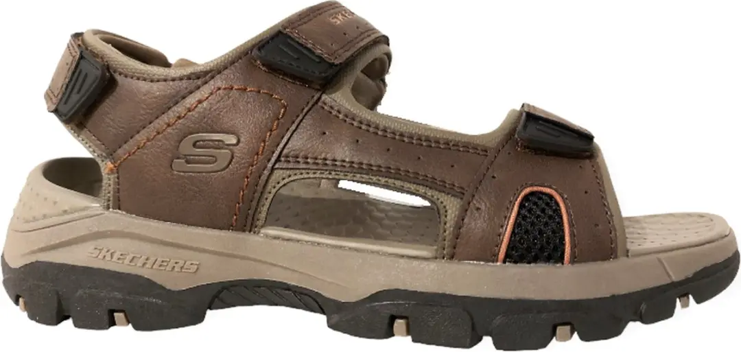Skechers Tresmen Hirano Heren Sandalen - Bruin - afbeelding 5 van 6