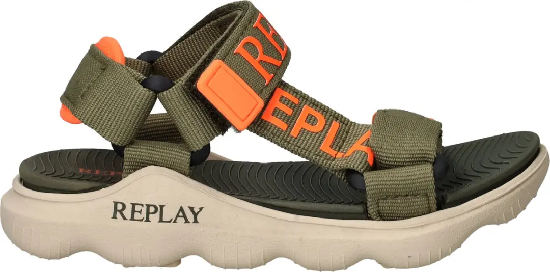Replay Sandalen - Jongens - Groen - Maat:33