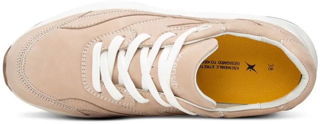 Xsensible Liberty Dames Veterschoenen Taupe - Maat 41