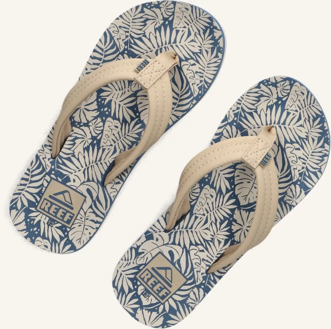 Reef Kids Ahi Teenslipper CJ6626 - 36 - Beige/Blauw