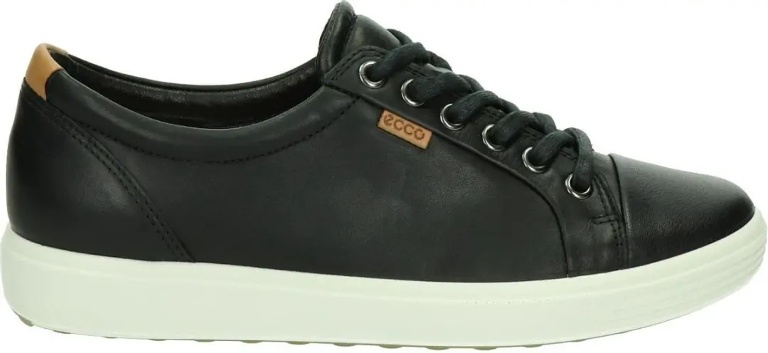 Ecco Soft 7 veterschoenen zwart