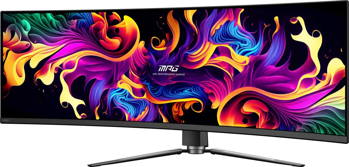 MSI MPG 491CQPX QD-OLED Curved Ultrawide Monitor 240Hz - 98W USB-C