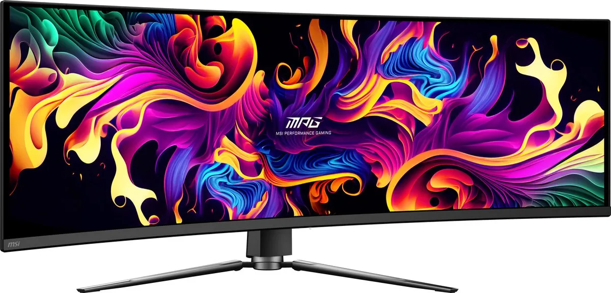 MSI MPG 491CQPX QD-OLED Curved Ultrawide Monitor 240Hz - 98W USB-C