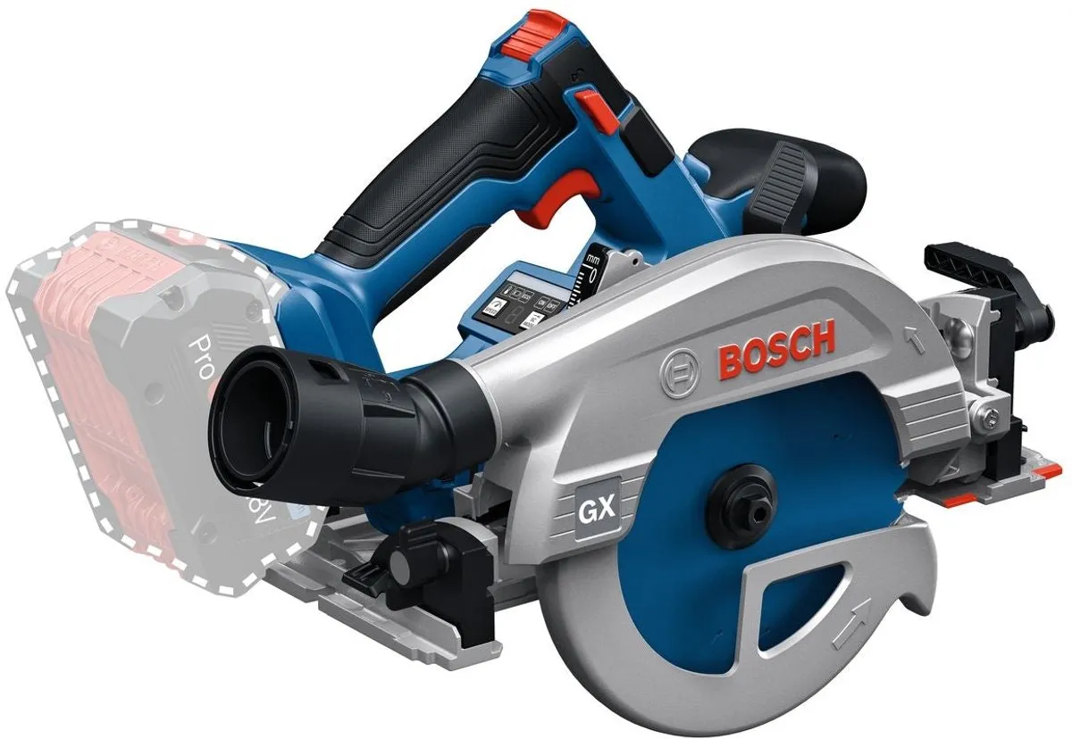 Bosch Professional GKS 18V-57-2 GX Accu Cirkelzaag 165mm