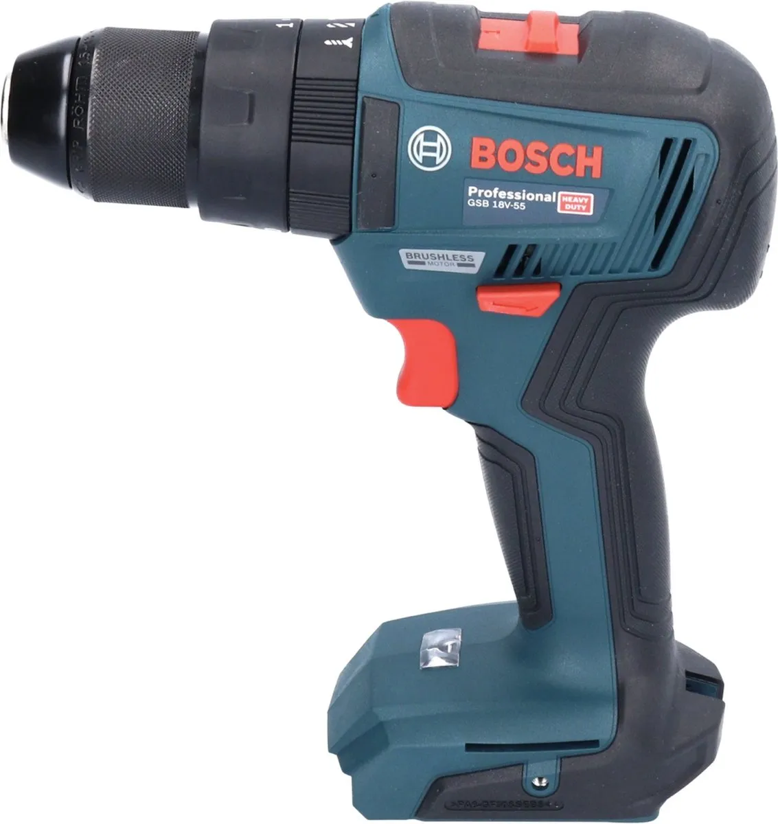 Bosch Professional GSB 18V-55 Klopboormachine - 55Nm Borstelloos - 20 Instellingen