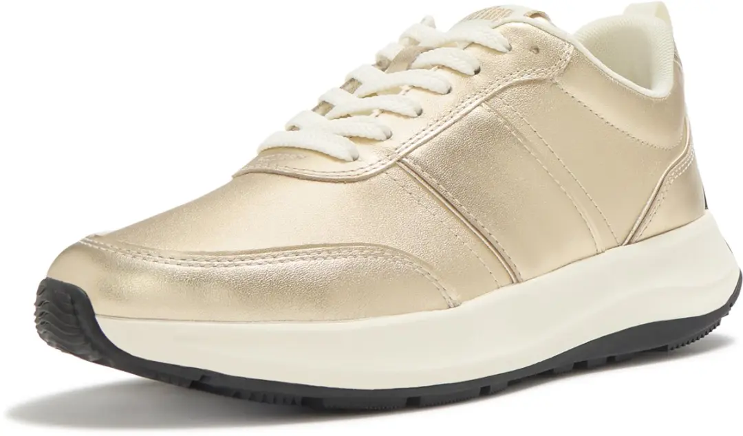 FitFlop F-Mode Flow Leather Trainers