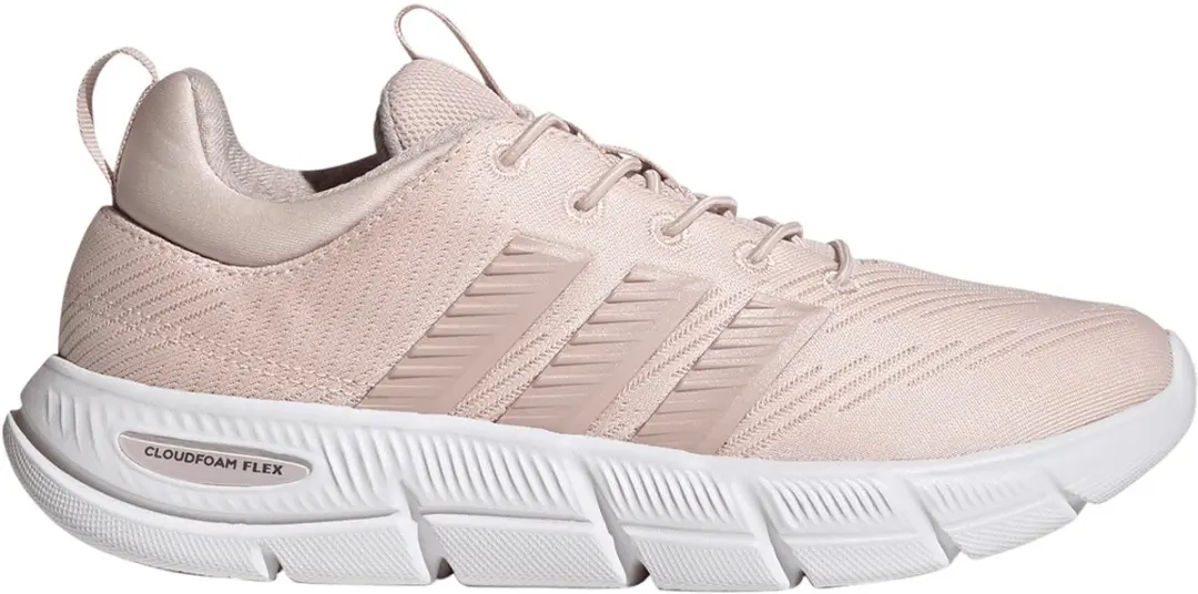 Adidas Dames Cloudfoam Flex Elastic L Sneaker JS4864 Pink met./putty Mauve