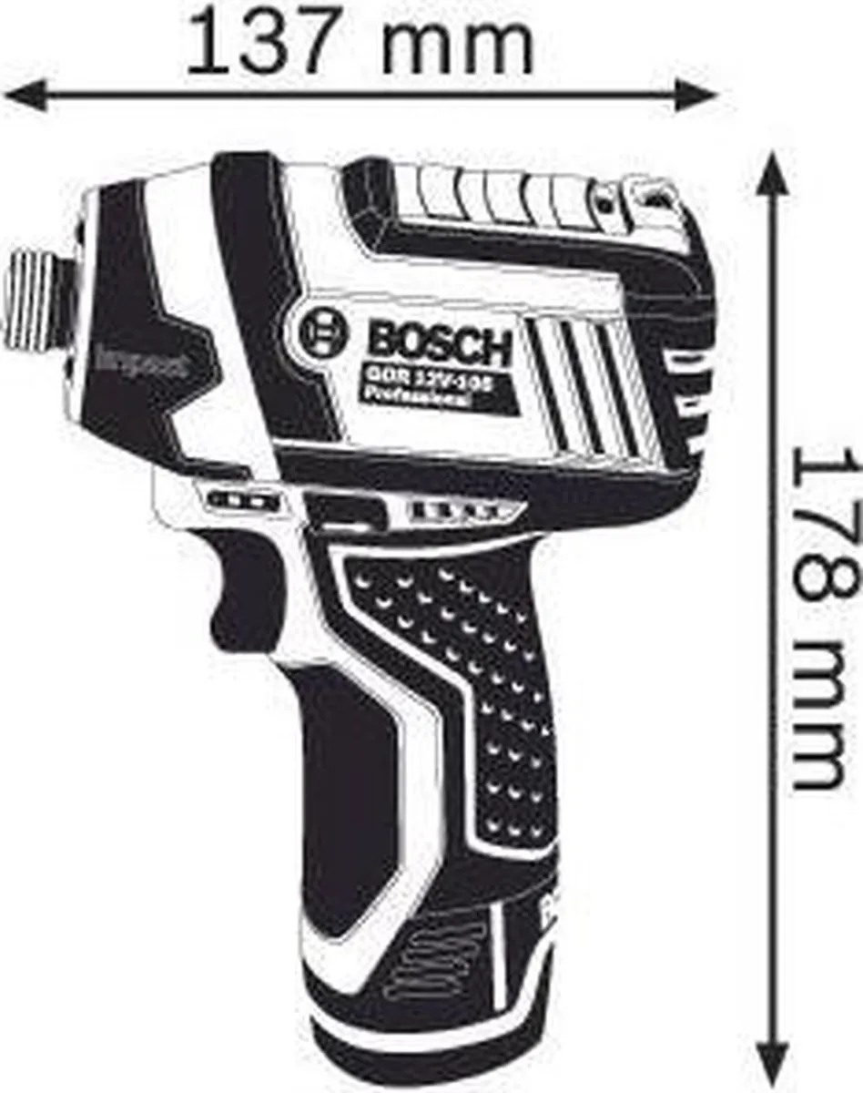 Bosch Professional GDR 12V-105 Accu Slagschroevendraaier