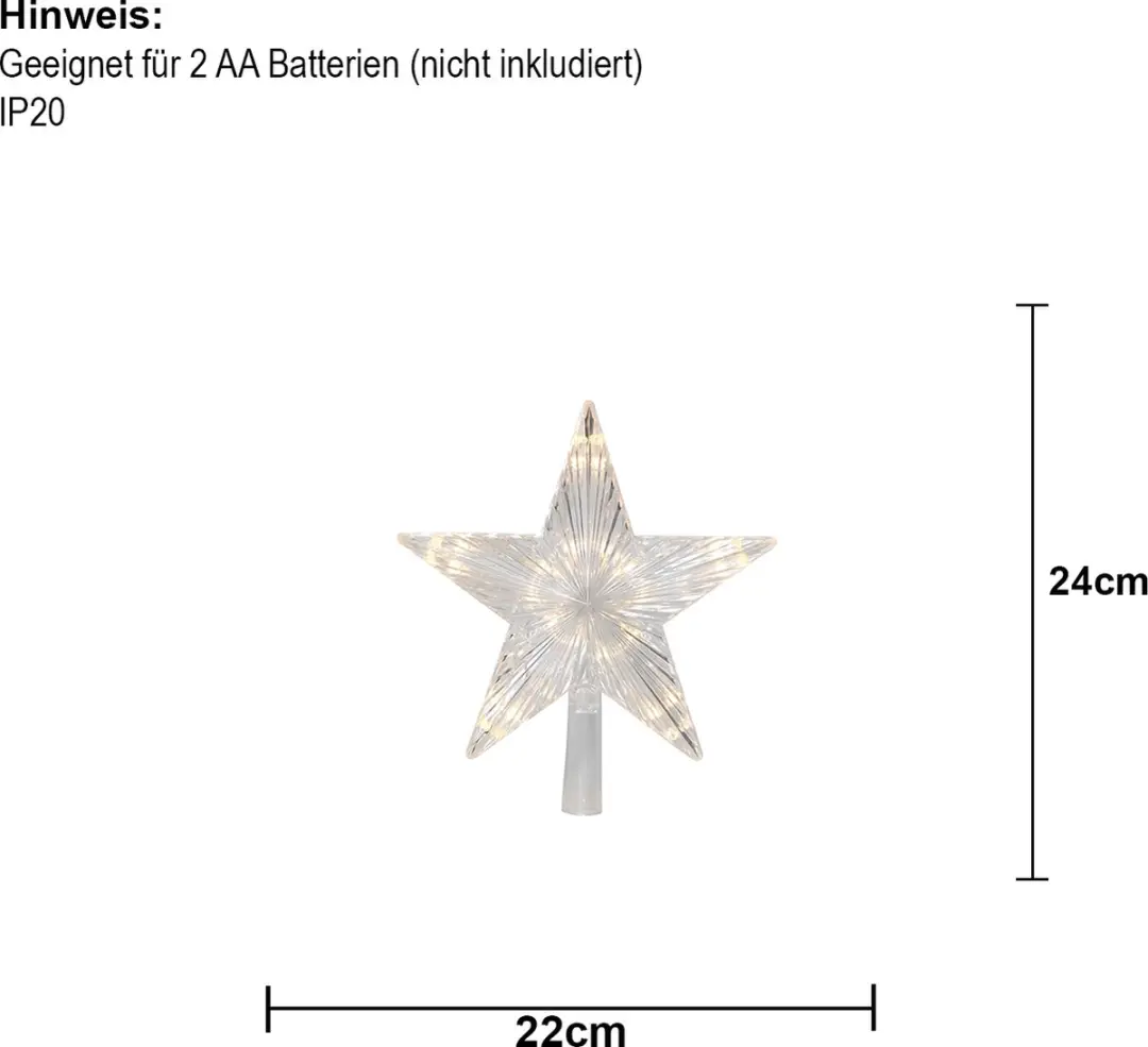Star Trading Piek Volle Ster - Transparant - afbeelding 3 van 5